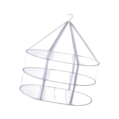 Égouttoir à Pull Pliable Et Suspendu, Sèche-Linge Niveaux En Filet, Séchoir à Linge Plat, Cintre Empilable Polyvalent, Séchage Net Etendoir ,Suspendre...