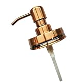 MUCKLILY Ersatzpumpe aus Edelstahl für Seifenspender mit Ergonomischem Design Pumpaufsatz für...