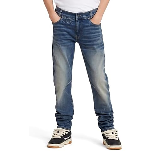 G-Star Boy's D-Staq Slim Jeans, Blue Cover