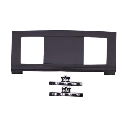 Badiman Soporte de Partituras Compacto Profesional Portátil para Piano Electrónico