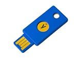Yubico – Security Key NFC – Schwarz – Einfacher Sicherheitsschlüssel für Zwei-Faktor-Authentifizierung (2FA), Verbindung über USB-A oder NFC, FIDO U2F/FIDO2-zertifiziert