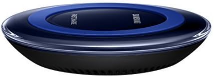 Samsung Qi Certified Fast Charge Wireless Charger Pad (Includes Wall Charger) Universally compatible with all Qi enabled phones - Black/Blue (2 PACK)