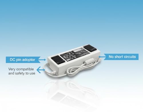 Image of 24V 5A Heavy Duty Power Adapter, Universal 100-240V AC Input, Safe & Reliable Power Supply with Certification for Amplifiers, LED Strips & CCTV, Overheat & Overcurrent Protection