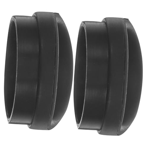 Parliky Microscope Eyepiece Guards 2 Pieces Rubber Eye Shields for Safety Comfort