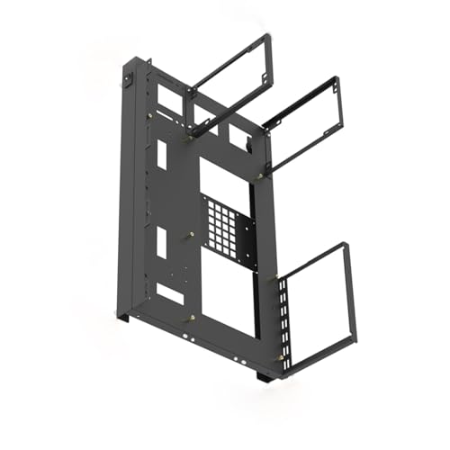 Juego de Cajas Abiertas - Caja de computadora para Juegos ATX ATX - Banco de Pruebas de Placa Base ATX Caja de computadora para Exteriores Soporte de chasis Marco Desnudo Soporte ATX Tarjeta