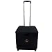 Elama Home Heavy Duty Carry All Easy Folding Cart with Lid Carryall Black