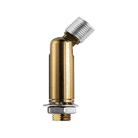 Haligate Brass Sloped Ceiling Adapter for Pendant Light Chandelier Ceiling Lamp 1 Pcs, Vaulted Ceiling Light Fixtures Cover