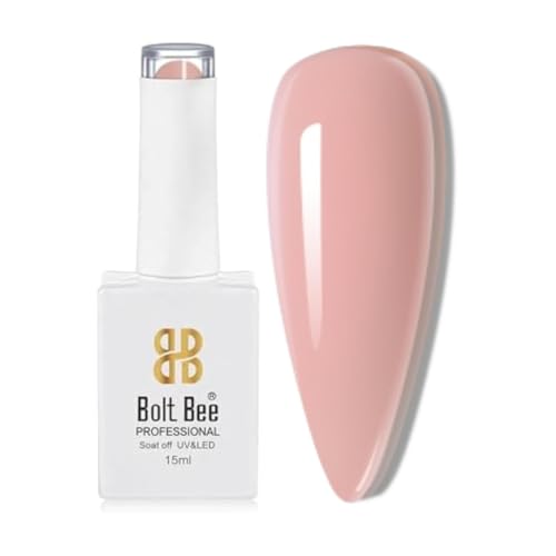 Image of Bolt Bee Brown Color Gel Nail Polish Soak Off UV Gel DIY at Home Manicure Salon Nail Art
