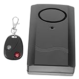 Mikinona Sistema de Alarma Antirrobo de Vibración con Mando Distancia para Motocicletas y Bicicletas para Protección de Puertas Ventanas y...