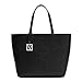 Armani Exchange Liz - Borsa per la spesa aperta da donna, colore nero (nero), 28 x 11 x 40 cm (larghezza x altezza x profondità), EU, schwarz, taglia unica immagine