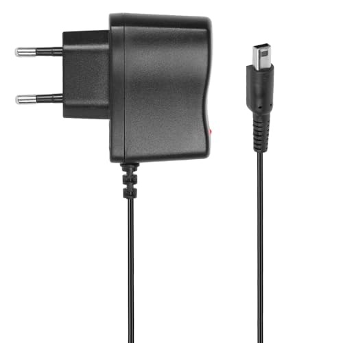 Cargador para Nintendo 3DS/3DS XL, 1.2M Cable Carga para Nintendo 3DS Adaptador de alimentación portátil para Recarga de Consolas de Juegos Compatible con Consolas 2DS/2DS XL/DSi/New
