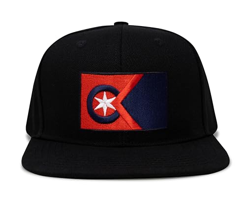 Image of International Tie City Hat for Men and Women, Adjustable Snapback Trucker Baseball Cap with Embroidered Patch