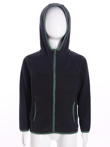 JEATHA Unisex Kids Girls Boys Hooded Sweatshirts Long Sleeve Zipper Jacket Windproof Hoodies with Pockets2