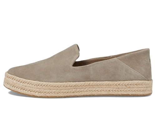 Image of TOMS Women's Carolina Slip-on Espadrille, Leather Upper