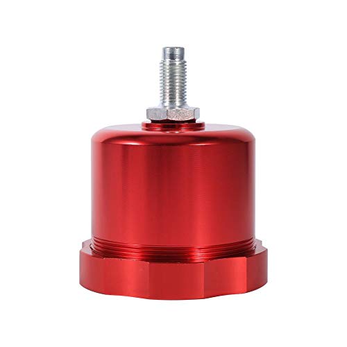 Bocchettone Universale Rotondo In Alluminio Per Serbatoio Olio | Kit Fissaggio 9 E 15 Mm | Cromato