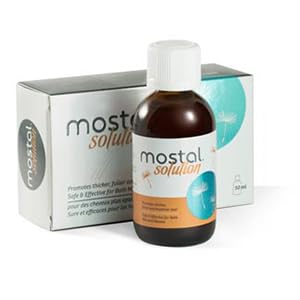 Mostal Anti-Hair-Loss Solution 50ml - Leave-On Scalp Treatment Spray to Help Reduce Hair Fall and Support Fuller-Looking, Healthier Hair for Men and Women