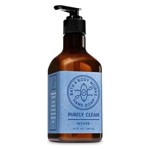 Bath Body Purely Clean Hand Soap Cover