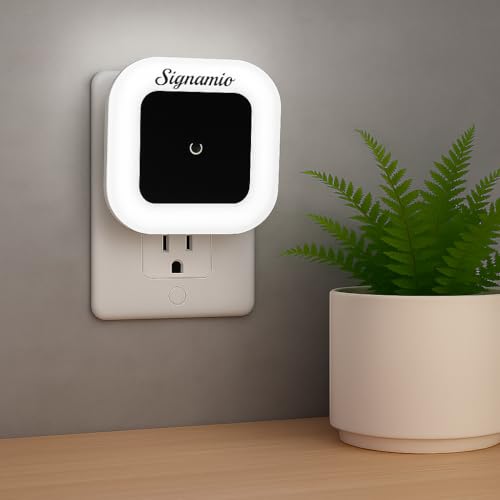 Image of Signamio 1 Pcs Sensor Light for Home Indoor - Smart Motion Sensor LED Light, Automatic On /Off Night Lamp, Energy-Saving 0.5W for Bedroom, Bedside, Home Use-White