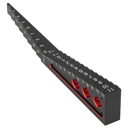 DKKY RC Ride Height Gauge 2mm-11mm for Traxxas Arrma Losi Axial HPI Redcat Racing 1/8 1/10 Scale RC...