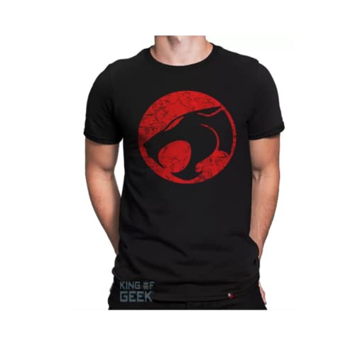 Camiseta Thundercats Olho De Thundera Desenho Clássico Geek Tamanho:GG;Cor:Preto
