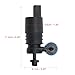 X AUTOHAUX Car Windshield Windscreen Washer Pump Motor 67127388349 Fit for BMW X1 X2 X3 X4