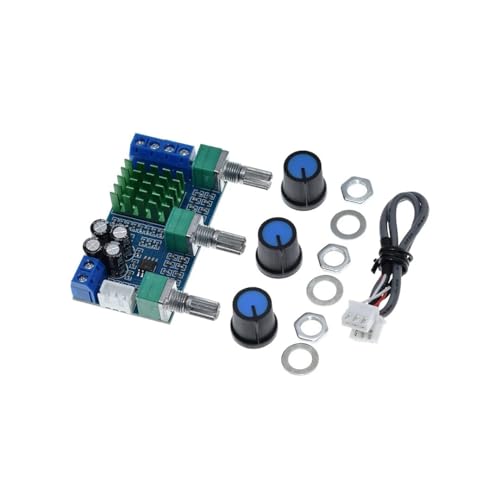 Image of CentIoT - TPA3116D2 2x80W Dual Channel Digital Audio Amplifier Board - with bass, treble and volume control