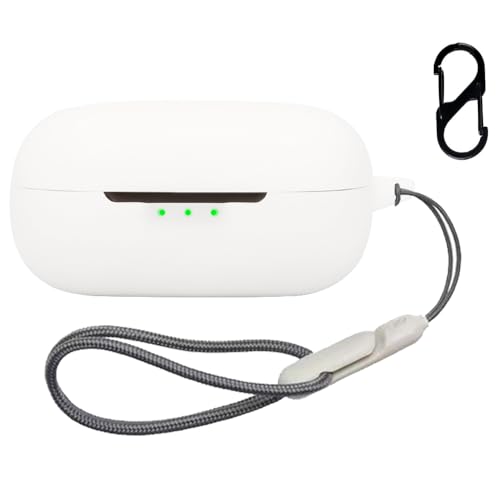 For EarFun Air Pro 4 ケース 保護ケース 【ZENGZOUZ】 EarFun Air Pro 4 カバー 全面保護カバー シリコンケース 軽量 カラビナ付き 紛失防止 充電対応 着脱簡単 收納ケース EarFun Air Pro 4 対