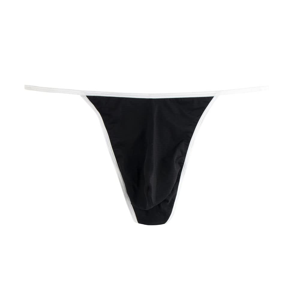 Tangas para hombre de cintura baja, suaves, cómodas, ligeras y transpirables, sin etiqueta