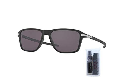 Oakley Wheel House OO9469 Square Sunglasses for Men+ Bundle Accessory Leash Kit, Microfiber Pouch2