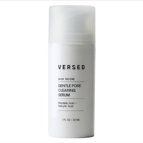 Image of VERSED Skin Refine Gentle Pore Clearing Serum | Exfoliating Facial Serum with Salicylic Acid and Mandelic Acid for Clear Skin | Safe for Sensitive Skin, Vegan, 30 ml / 1 fl oz