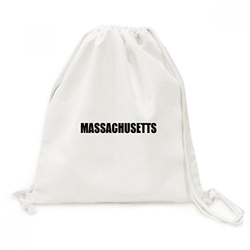Sac en toile Massachusetts Amérique robuste anti-encombrement pour effets personnels