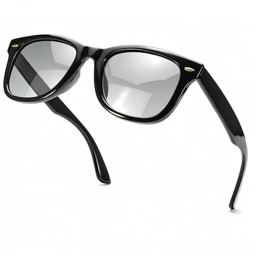 Classic Square Light Tinted Driving Sunglasses