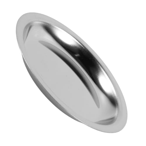 PRETYZOOM Tea Bag Holder Stainless Steel Coaster for Tea Bags Dish to Prevent Drips for Organizing and Protecting Table Surfaces Practical and Elegant Tableware