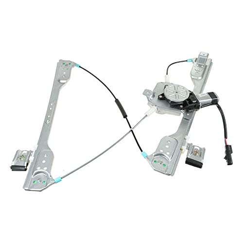 Image of TRQ Front Right Power Window Regulator & Motor Assembly Passenger Side Compatible with 2005-2010 Chrysler 300 2006-2010 Dodge Charger 2005-2008 Magnum CH1351132