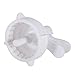 03 Bouchon de cruche d'eau, Valve de Bouteille d'eau, Plastique Blanc écologique pour Bouteille à Boire de 48 mm Utilisation à Domicile Camping