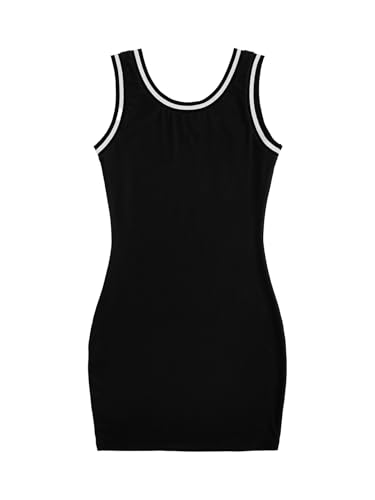 Image of SOLY HUX Womens Bodycon Mini Dress Sleeveless Tank Dresses Jersey 90s Outfits 2000s Clothing