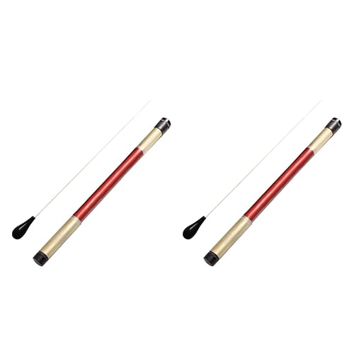 Janasiba 2 porras de música con escalera de música, imitación ágata orquestal (negro)