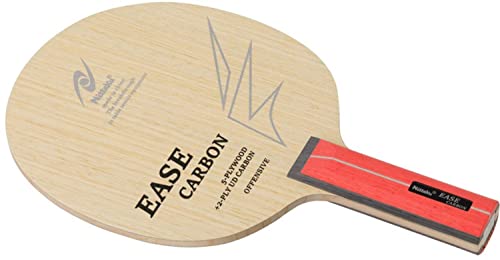 Nittaku NC0483 Table Tennis Racket Shake Hand Ease Carbon Straight (ST)