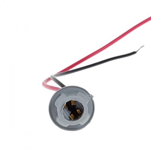 Komas 5 Pcs T10 Replacement Plug Sockets Extened Wiring Harness Pigtail For Cab Roof Running Marker Light #TOP5