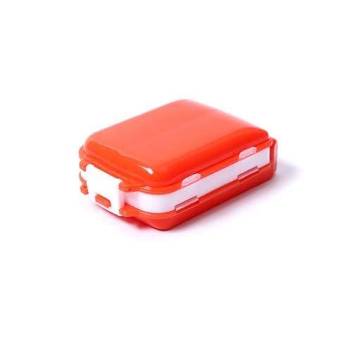 dijiusidy Caja de pastillas Contenedor portátil Rejillas múltiples Organizador de tabletas Divisor de almacenamiento A prueba de polvo Camping Interior Exterior Dispensador, naranja dijiusidy Caja de pastillas Contenedor portátil Rejillas múltiples Organizador de tabletas Divisor de almacenamiento A prueba de polvo Camping Interior Exterior Dispensador, naranja