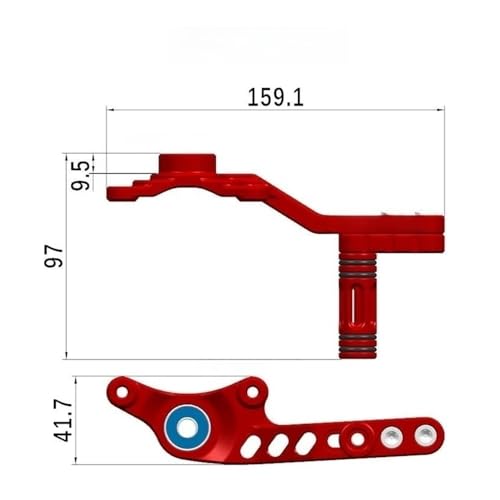 Accessoires levier de vitesses et embrayage réglable pour modification 450SRS et 675SR