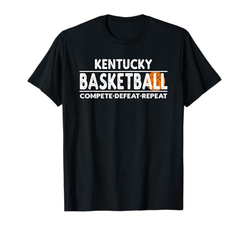 Kentucky Basketball - Compete Defeat Repeat T-Shirt