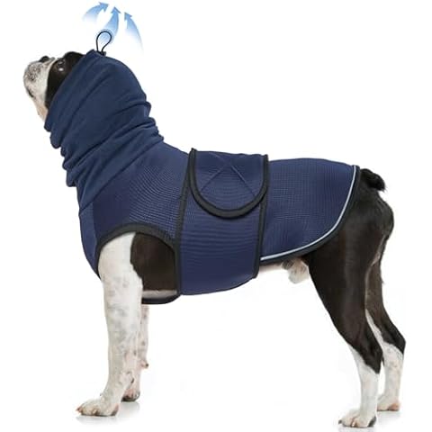 Nanaki Dog Anxiety Vest Dog Ear Muffs,Adjustable Shirts for Dogs Anxiety Relief Dog Ear Covers,Dog Calming Vest Jacket Ear Wraps for Dogs Loud Noise Fireworks,Thunderstorm,Travel,Separation,Vet Visit Cover