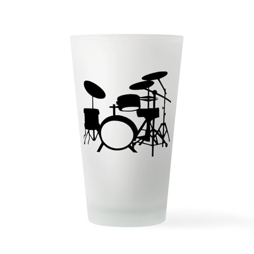 CafePress Drums Pint Glass, 16 oz. Drinking Glass