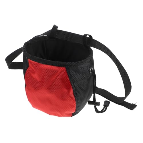 KICHOUSE Climbing Chalk Bag for Gymnastics Weightlifting Bouldering Training Accessory Anti-slip Waist Bag