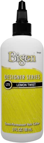 Color de cabello semi-permanente Bigen LT5 Lemon Twist pack 3 miniatura 2