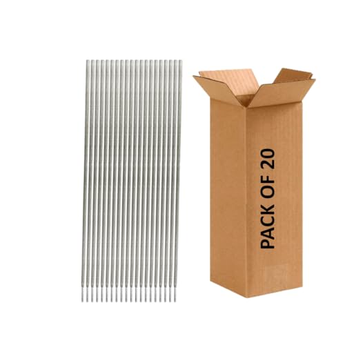 RACEFOR General Purpose Medium Coated Welding Rod (3.15 mm X 350 mm, 20 pcs) Rutile Type Electrode Box for Welding Ship hulls, Tanks,Vessels, Steel Frames and Grills (B0CSPGRCJT) Amazon Price History, Amazon Price Tracker