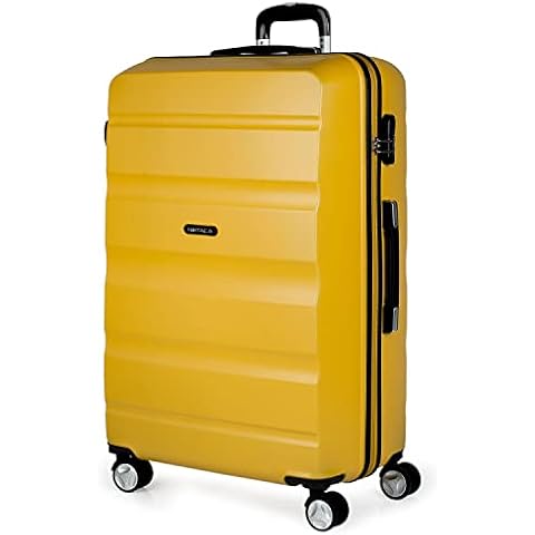 ITACA Valise Grande Taille Moutarde Cover