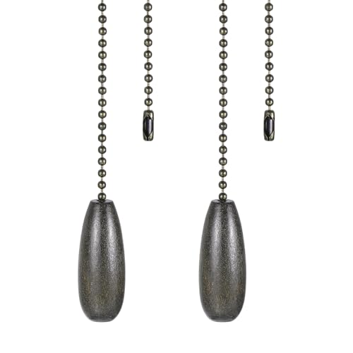 Cadena de colgante decorativa PATIKIL en madera noble para lámparas y candiles de techo