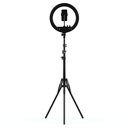 Desktop-LED-Ringlicht für Streaming, 3 Lichtmodi 14 Zoll einstellbare Farbtemperatur für Make-up Selfie-Fotografie Live-Streaming